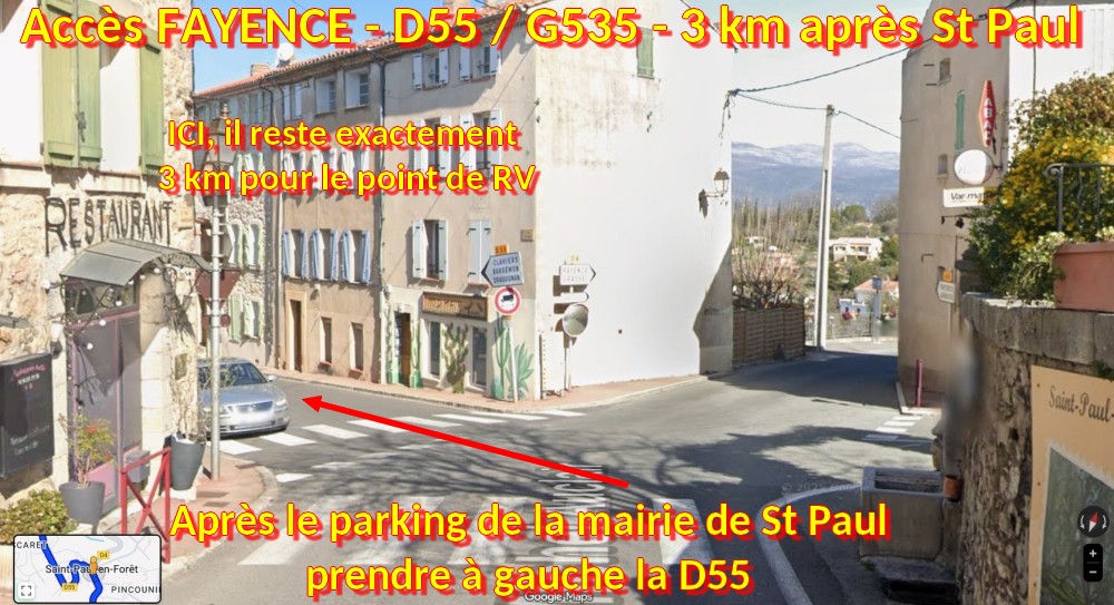 ACCES FAYENCE D55 2 Chgt D4 D55 a St Paul