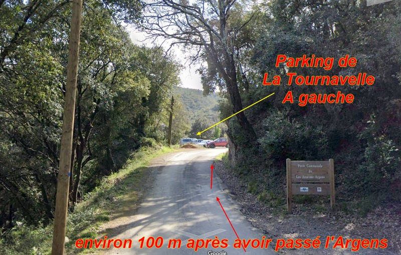 ACCES Les ARCS Tournavelle 4 Parking de La Tournavelle