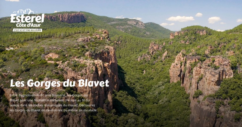 ROQUEBRUNE Gorges du Blavet 1