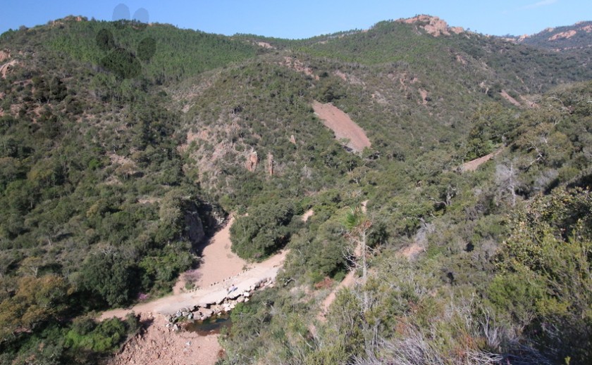 St RAPHAEL Pic du Baladou et sommet de 160 m
