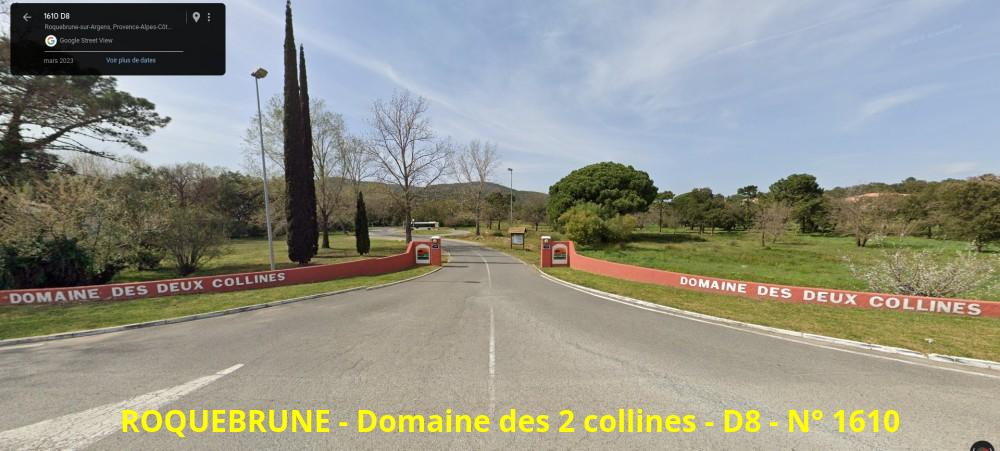ROQUEBRUNE-Domaine des 2 collines-Entree